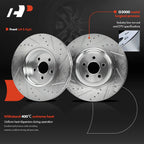 Drilled Brake Rotors for Ford Fusion, Edge, Lincoln MKX, MKZ