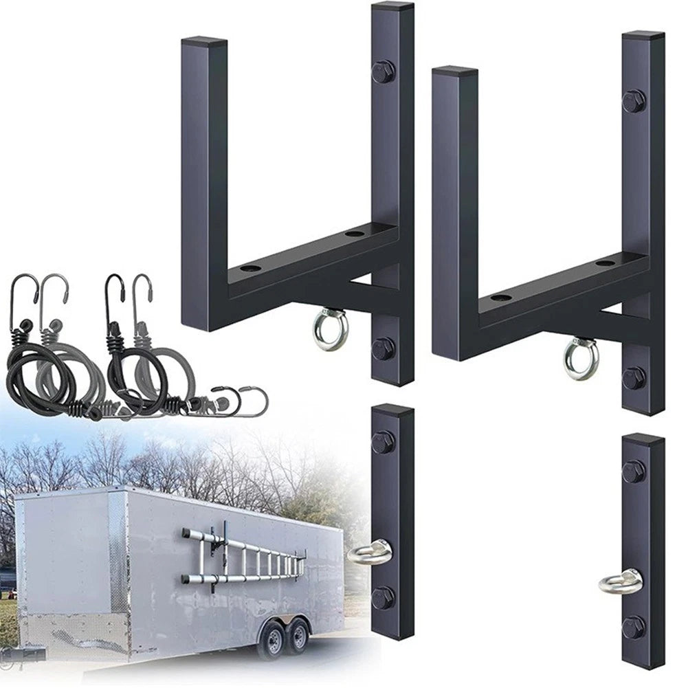 2 Rack Side Mount Ladder Rack for Trailers (300 lbs Capacity)