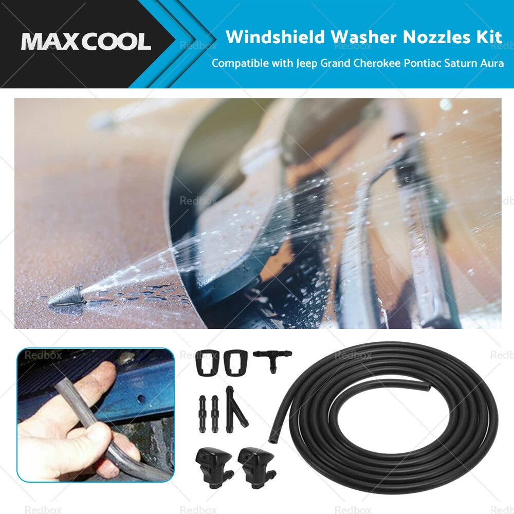 Front Windshield Washer Nozzles Kit for Jeep Grand Cherokee WK2 (2011–2021)