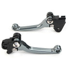Dirt Clutch Brake Levers  GREY for Kawasaki KX450F (2006-2012)