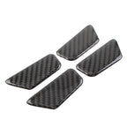 Set of 4 Inner Door Bowl Cover Trim Carbon Fiber for Chevrolet Equinox (2017–2022)
