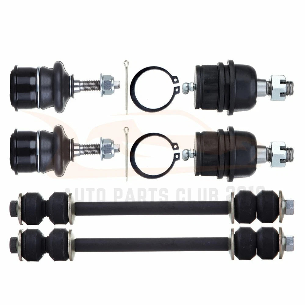 Set of 6 Suspension Upper Lower Ball Joints Sway Bars for Ford Navigator (2003–2005)
