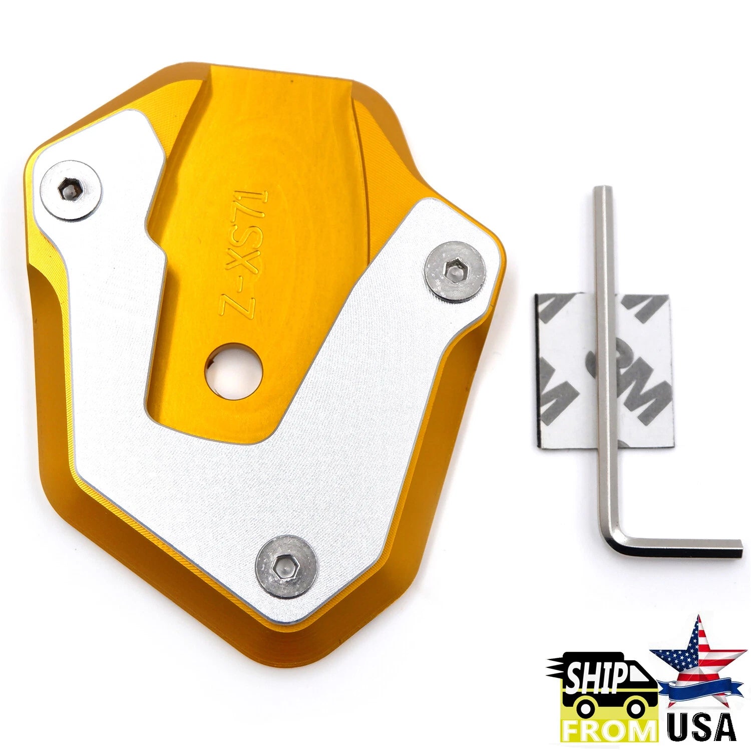 Kickstand Pad Sidestand Extension Plate for Suzuki GSXS750 GSXS1000 (2017–2023)