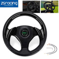 12.5" Golf Cart Steering Wheel for EZGO TXT RXV Yamaha Club Car