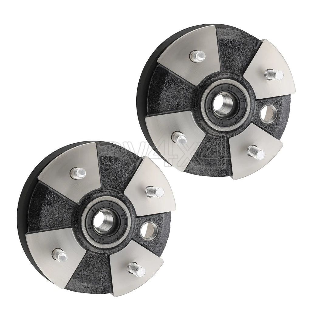 2 Front Brake Drums for Honda FourTrax TRX200D (1991–1997)