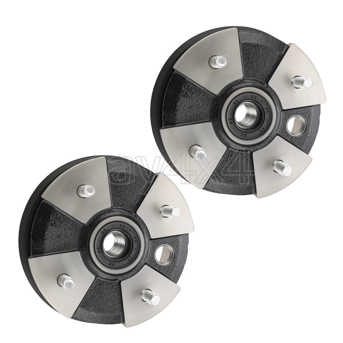 2 Front Brake Drums for Honda FourTrax TRX200D (1991–1997)