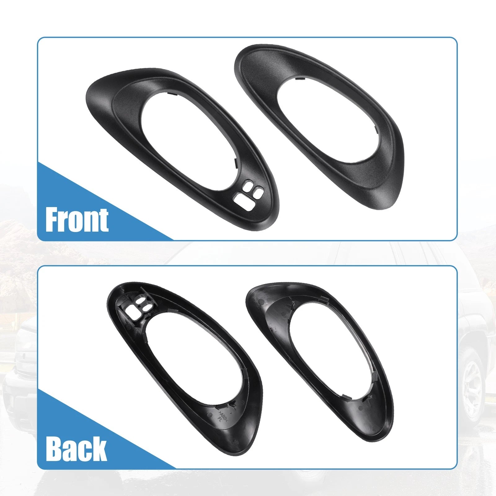 1 Pair Handle Cover Trim for Chevy Trailblazer (2002–2009)