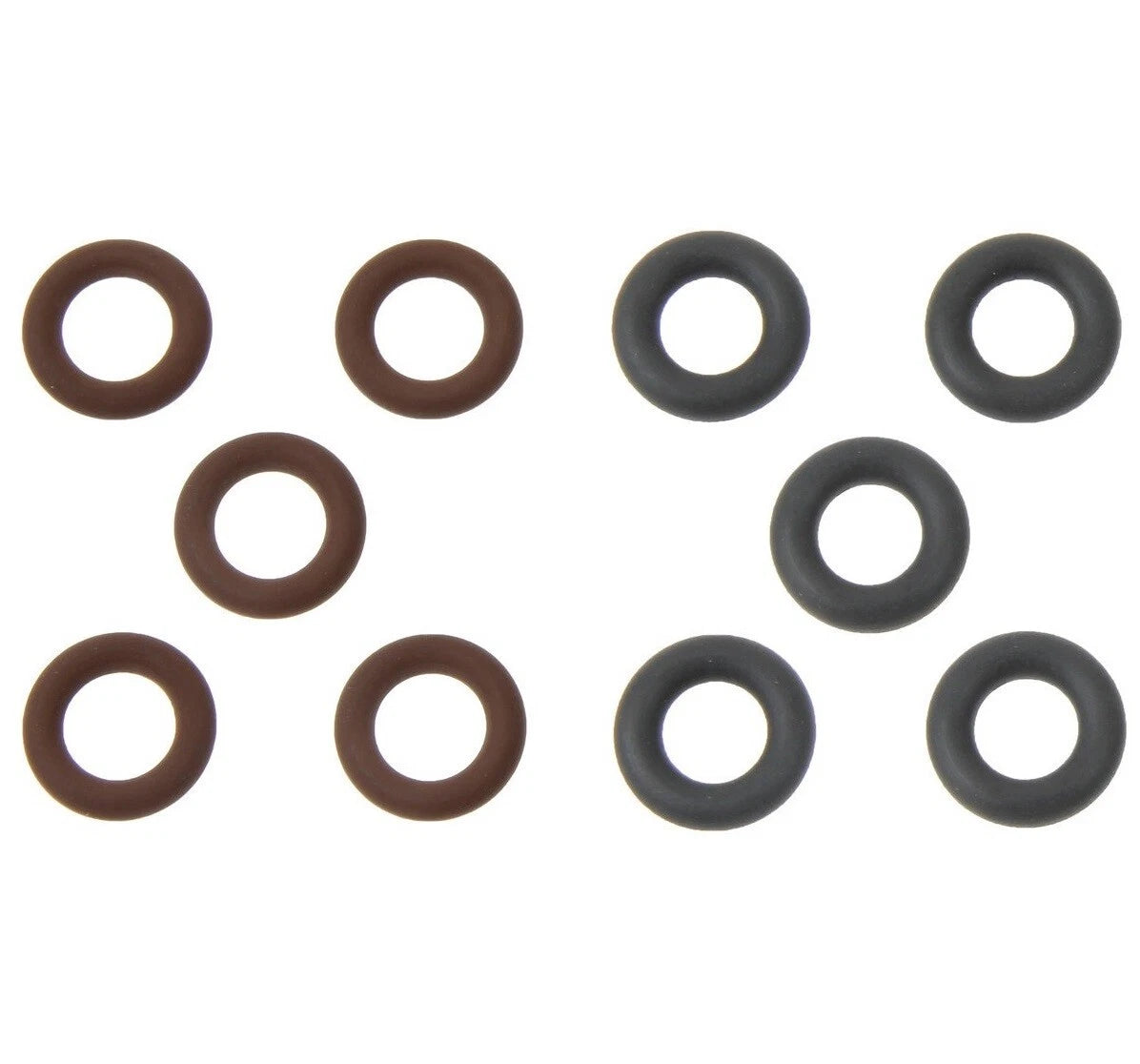 Set of 10 Fuel Injector Seals Kit for Audi RS3 TT RS Q 2.5L (2017–2021)