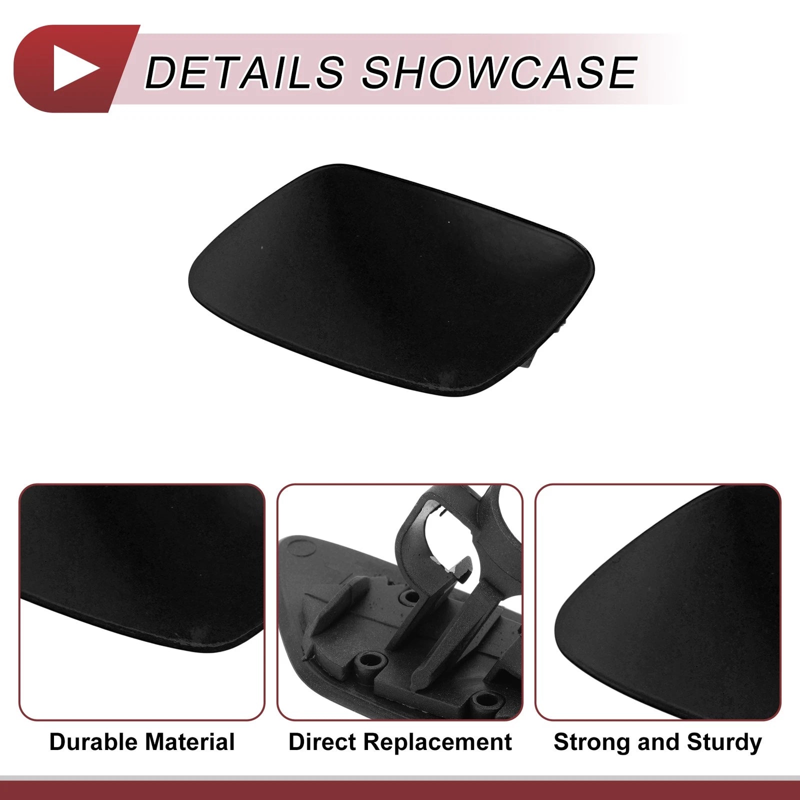 Bumper Headlight Washer Nozzle Cover Cap No. 51117231079 for BMW Z4 (2009–2016)