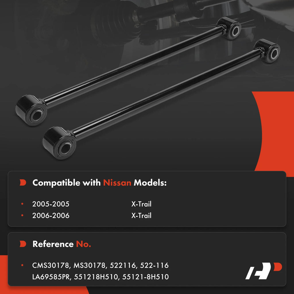2X Rear Lower Lateral Arm for Nissan X-Trail (2005–2006)