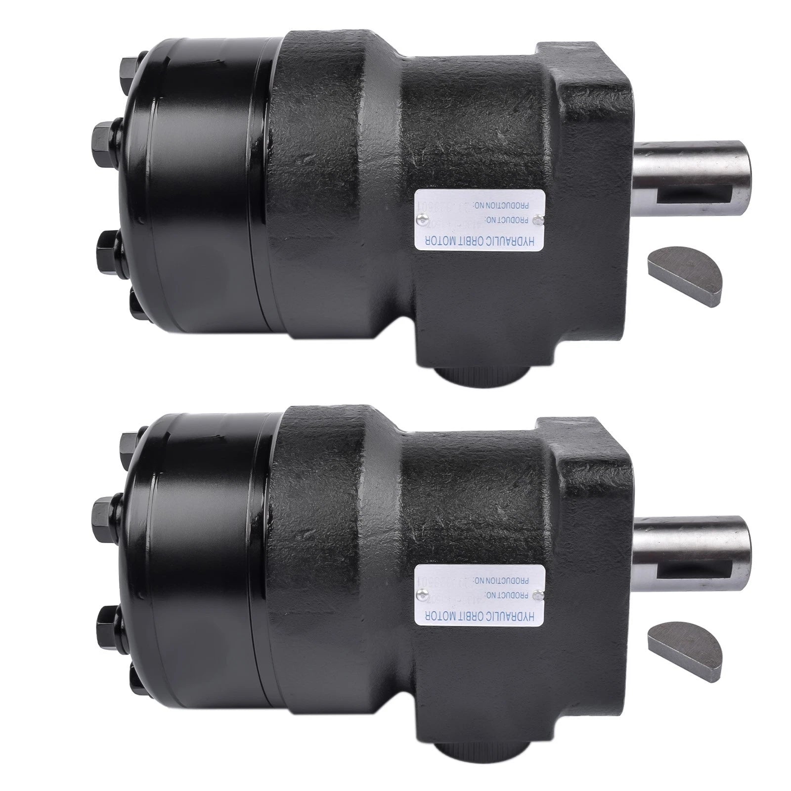 2Pcs Hydraulic Motor for Char-Lynn H Series (Standard 4-Bolt)