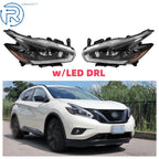 Headlight Assembly for Nissan Murano (2018) Halogen with LED DRL