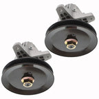 2X Spindle Assembly with Pulley Bolt for Troy Bilt MTD