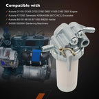 Fuel Filter Assembly for Kubota D1105 D1305 D722