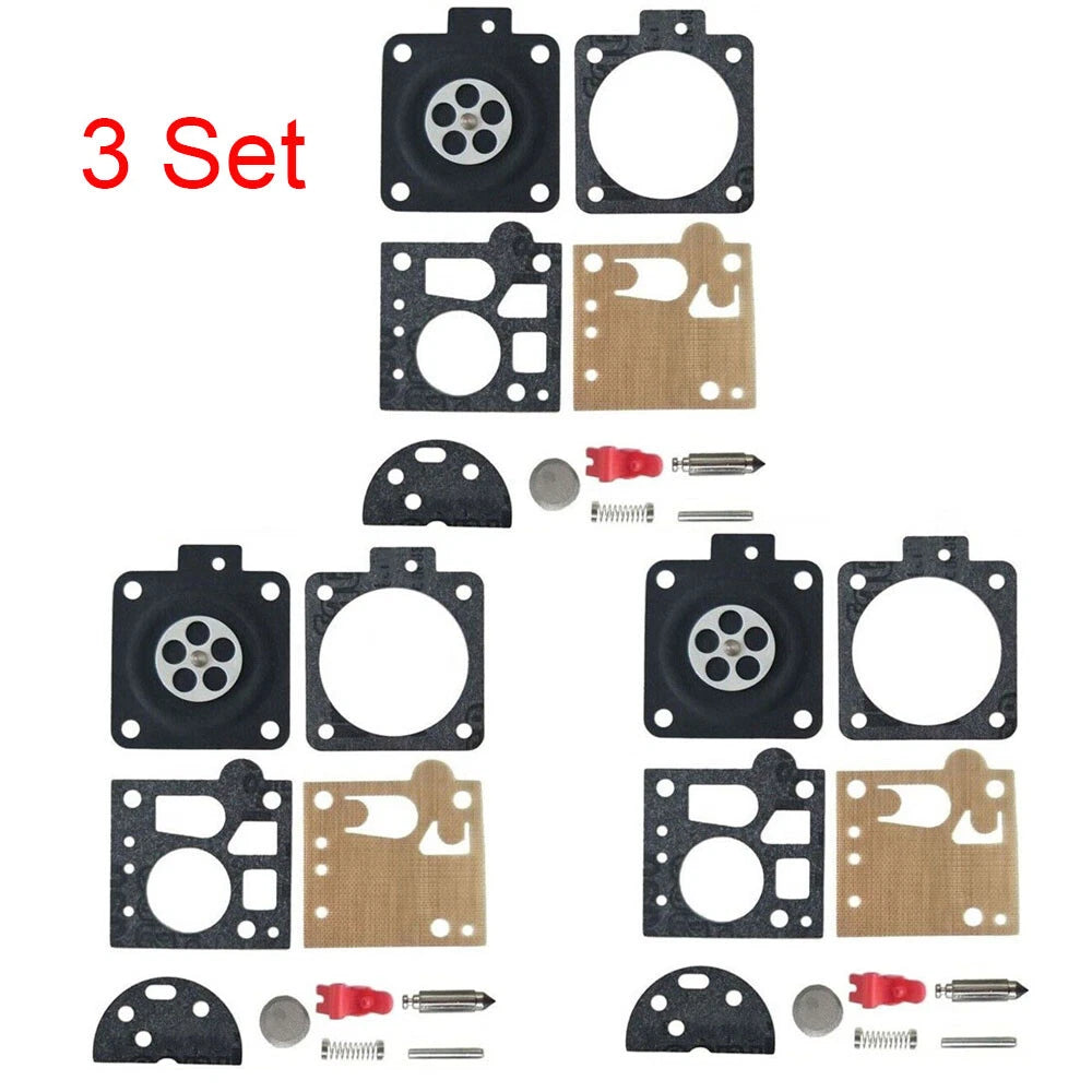 Set of 3 Carburetor Repair Kits for STIHL MS380 MS381 (038) BING 48 1119 007 1062