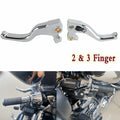 Finger Brake Clutch Hand Levers for Harley Sportster Roadster XL883/1200R
