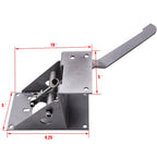 90-Degree Under-Dash Power or Manual Brake Pedal Assembly for Dodge (2006–2009)