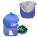 Duramax Diesel Hat for DMAX Truck (L/XL) - Blue Flexfit White Mesh Back