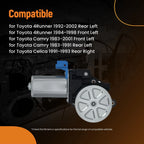 Electric Window Lift Motor for Toyota 4Runner (742600, Front Left, Rear Left)