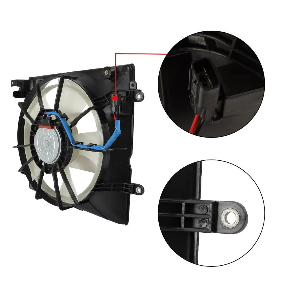 Left Side Radiator Cooling Fan for Honda Civic (2012-2013)