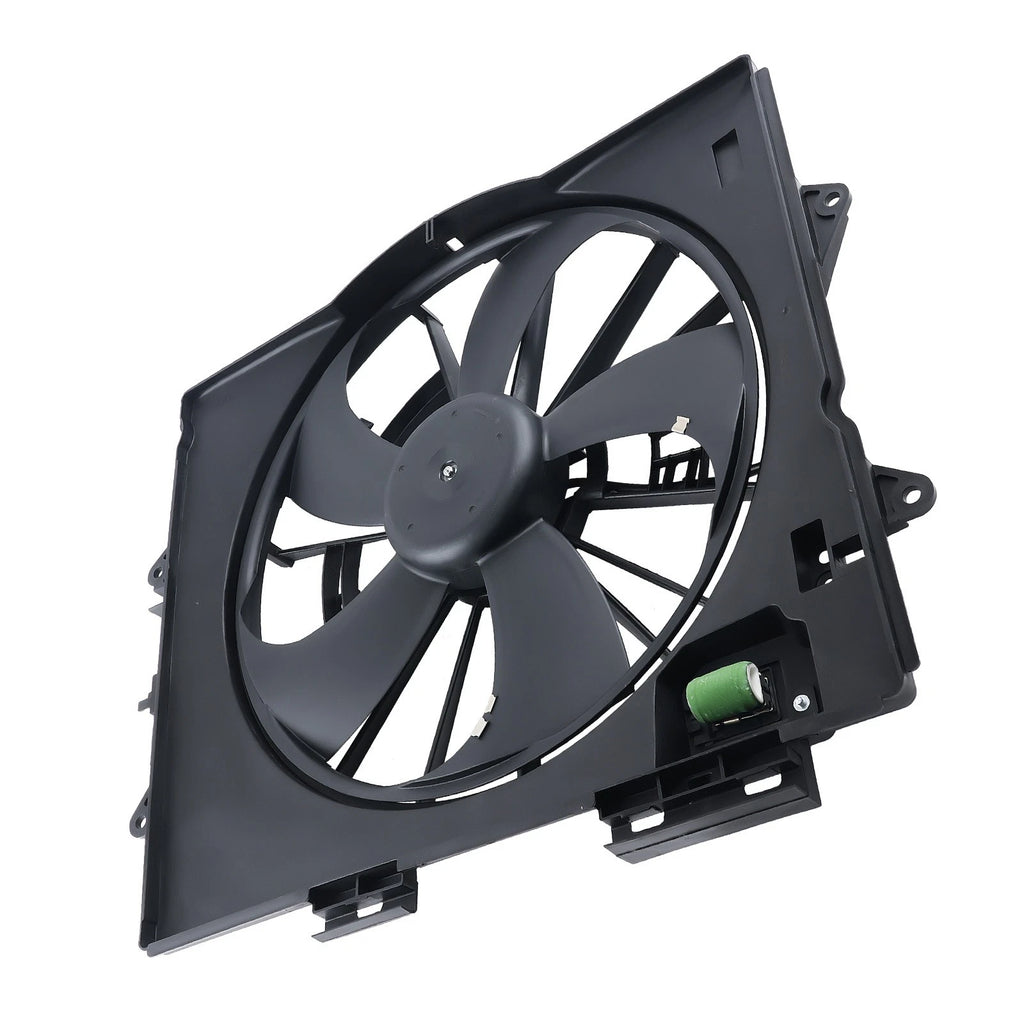 Cooling Fan Assembly for Cadillac CTS/SRX/STS (2009–2013) 25881833 Plastic