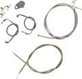 Handlebar Cable/Brake Line Kit for LA Choppers Ape Hanger (18"-20")