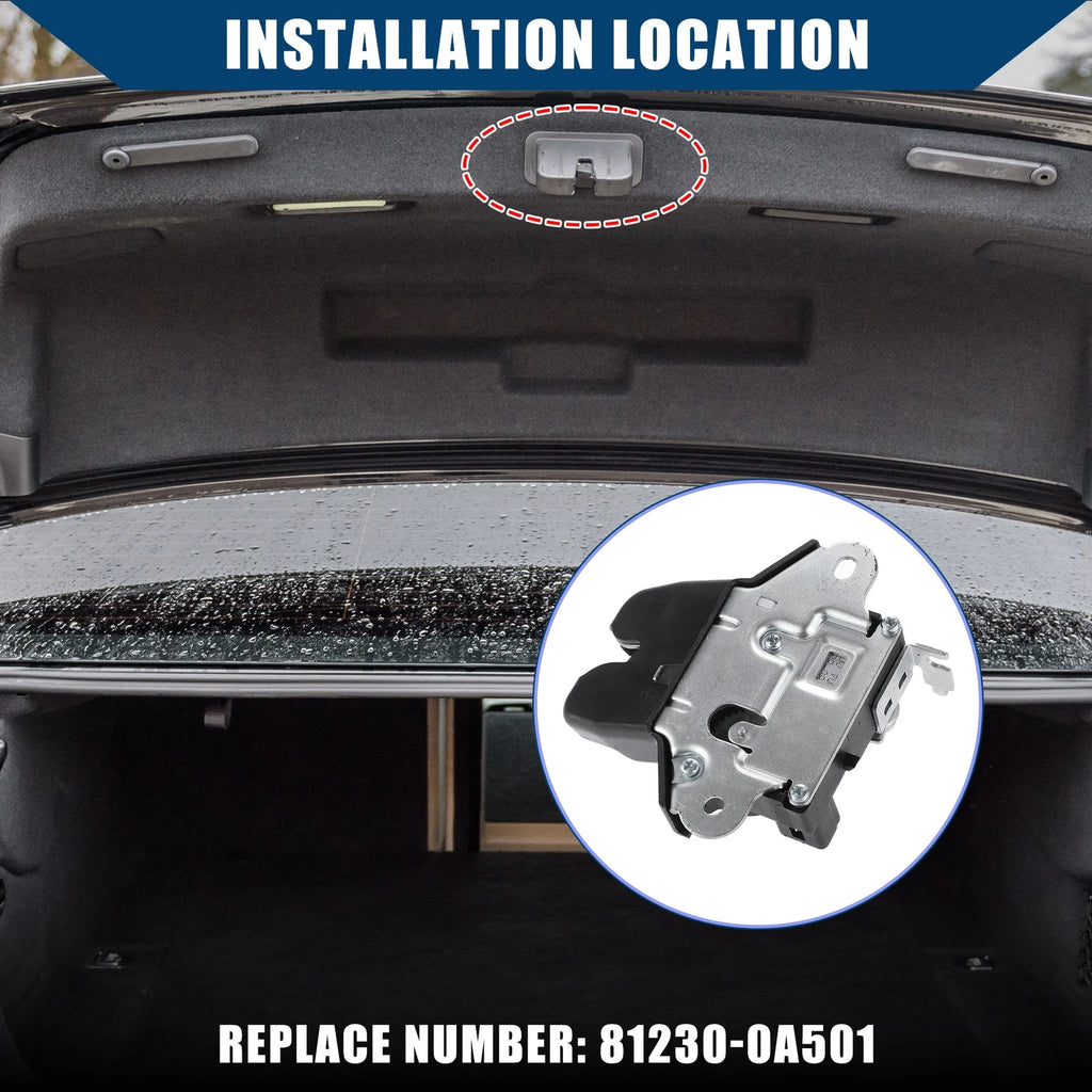Tailgate Lock Actuator Motor No.812300A501 for Hyundai Coupe (2002–2009)