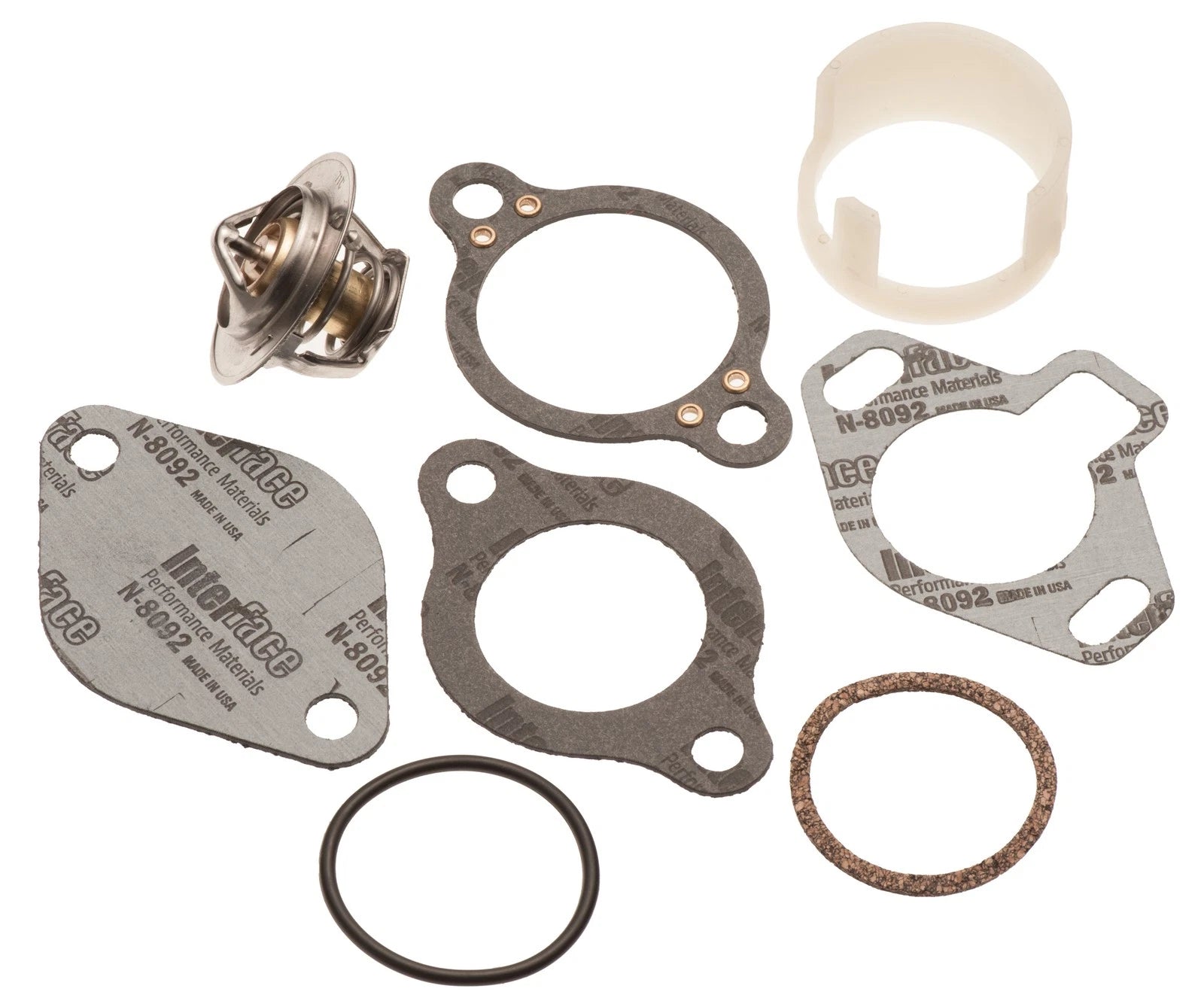 Thermostat Kit & Sleeve for Mercruiser 4.3 5.0 5.7 7.4 8.2 (1987–Present) 807252Q5