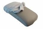 Console Lid Armrest Cover for Nissan Rogue (2008–2013) Gray Fleece