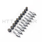 10X Windscreen Windshield Bolts Screw Kit for Honda Suzuki Yamaha Kawasaki