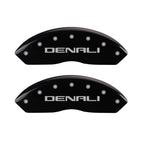 Caliper Covers Set of 4 Black Front for GMC Acadia (2017–2020)