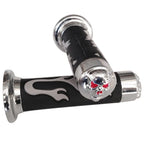 7/8" Gray Flame Hand Grips for Honda CB VTR Hornet