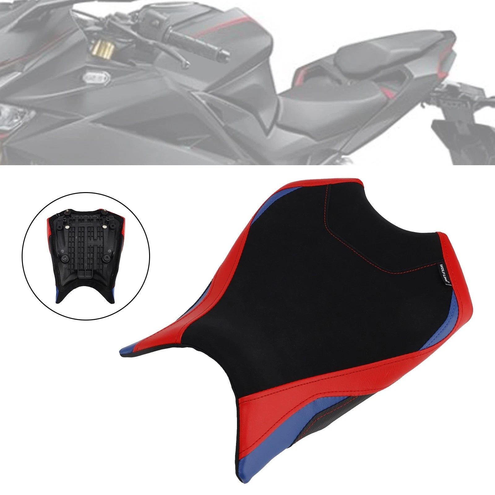 Driver Cushion Lower for Honda CBR250RR (2017–2025) - Red