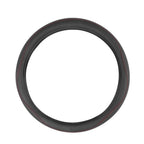 Red Perforated Leather Steering Wheel Cover for Universal 14.5"-15"
