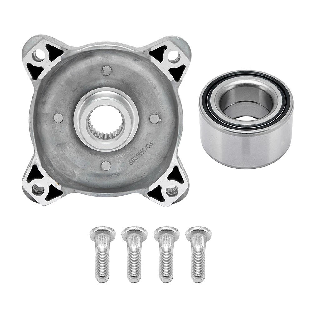Rear Wheel Hubs with Bearings & Studs for Polaris RZR 800 (2008–2014)