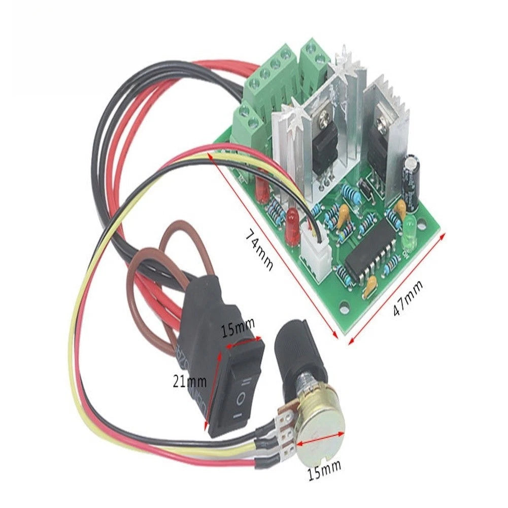 PWM Motor Controller 120W for DC Motors 10V to 30V (Forward Reverse)