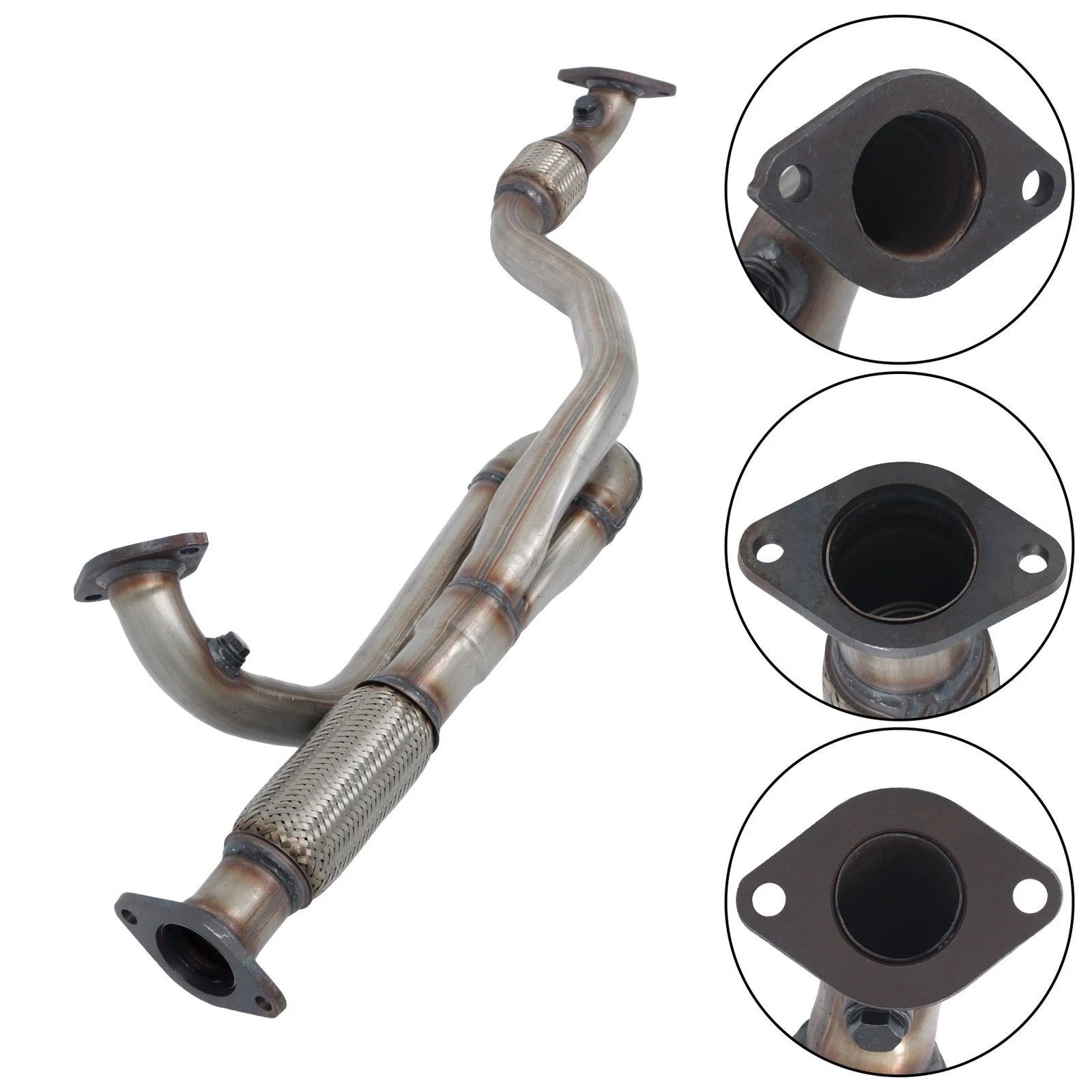 Exhaust Y Flex Pipe for Chevy Traverse GMC Acadia Buick Enclave (2009–2017)