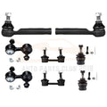 Set of 8 Sway Bar Ball Joints Tie Rods for Subaru Forester (2003–2008)