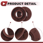 2X Oil Seal Rotary Shaft Seal for Various Models (18x40x10mm) FKM Rubber