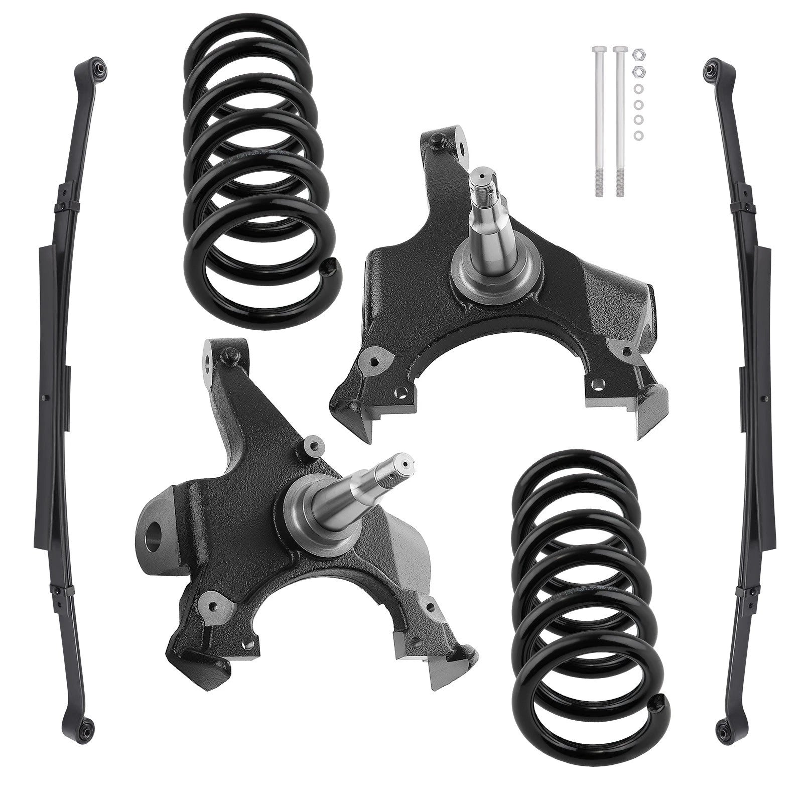 5" Front 4" Rear Drop Suspension Kit for Chevy GMC C1500 (1988–1998)