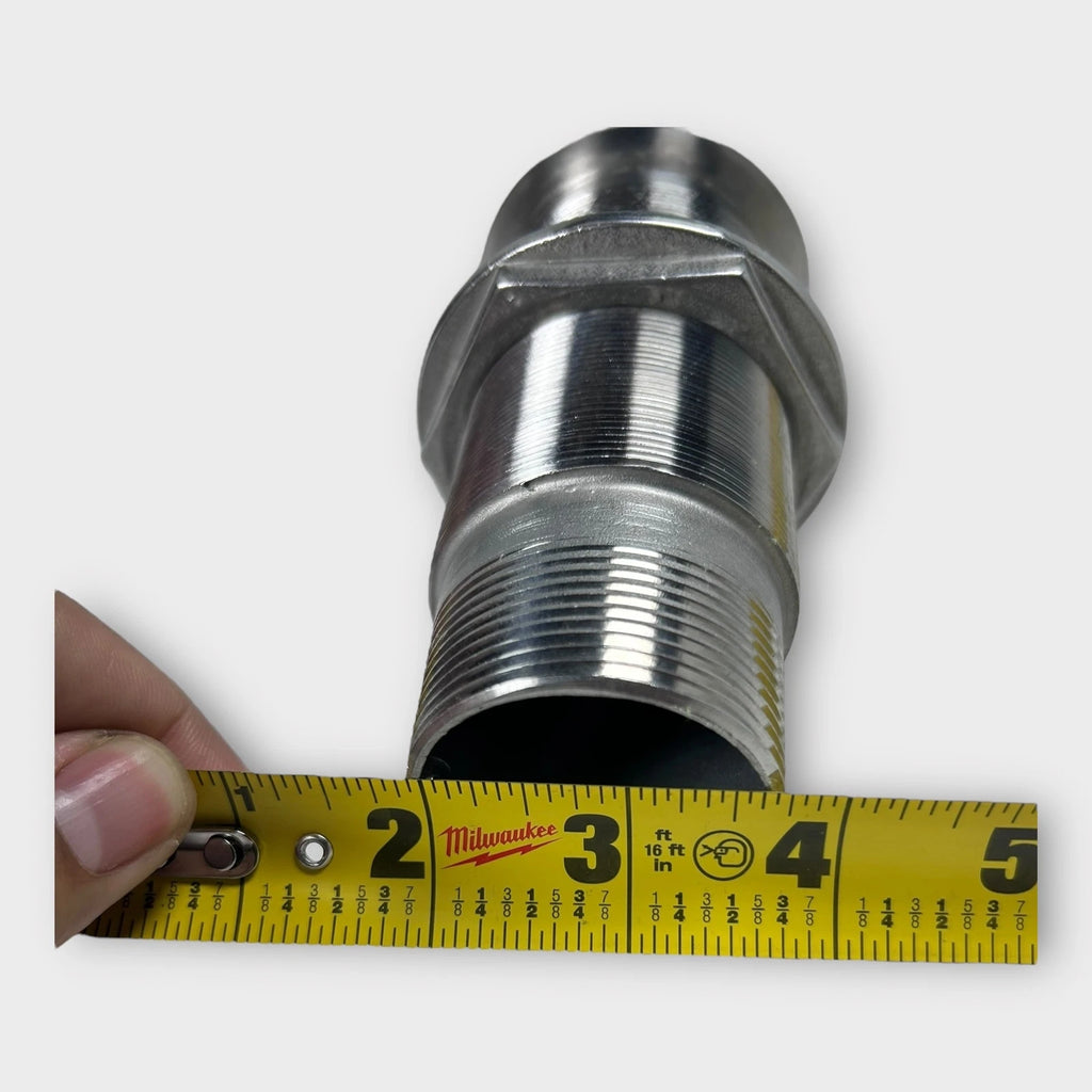 Stainless Steel Thru Hull Scupper with Nut for Marine Town (5'' x 2'')