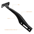 Left Driver Side Steel Engine Hood Hinge for Kia Soul (2014–2019)