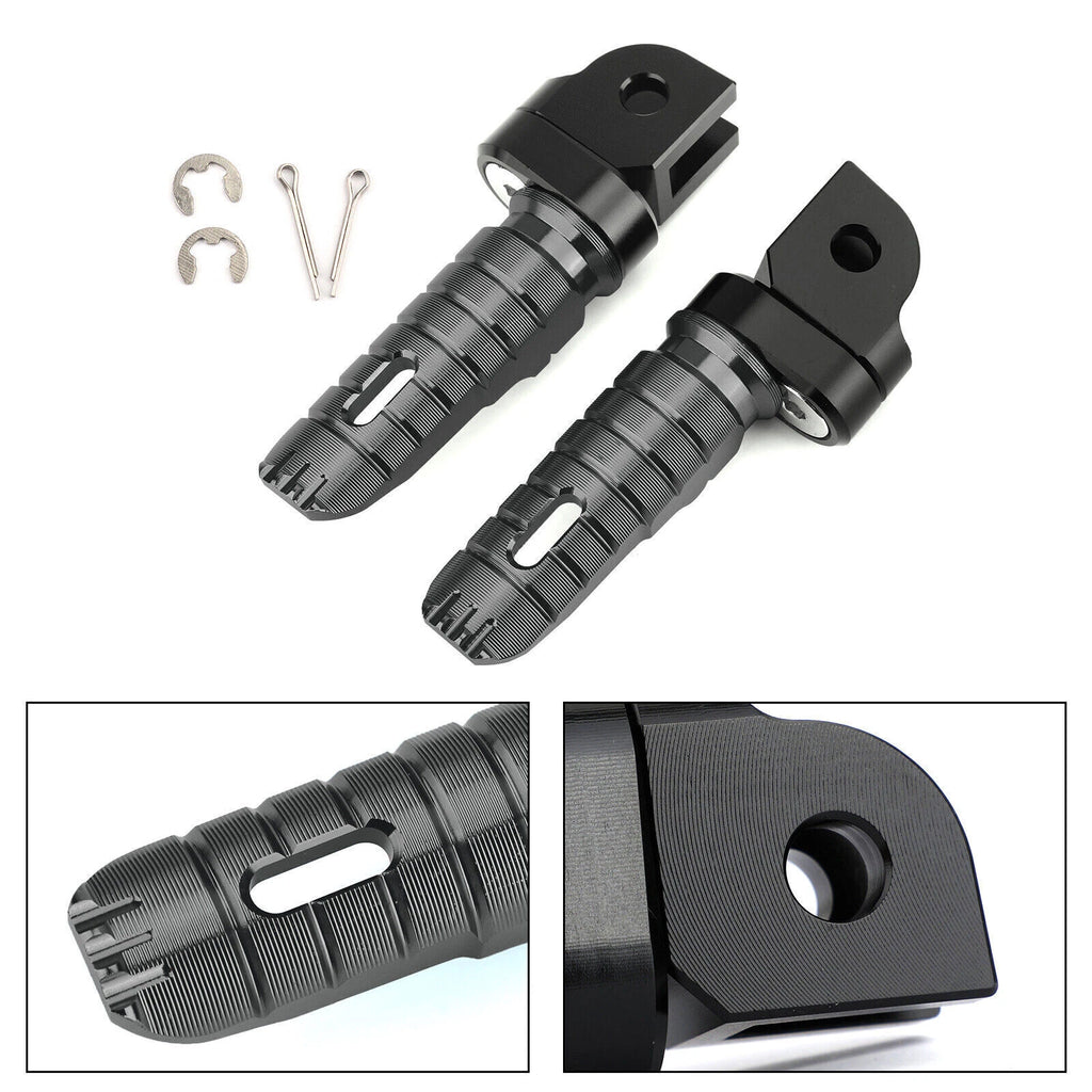 Front Footrests Foot Pegs for Honda CB125R/250RR CBR1000RR CB600F CB1100 (T9)