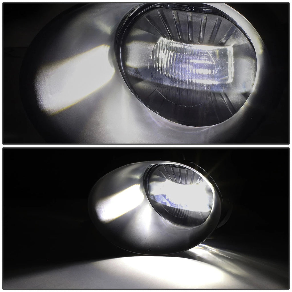 High Power LED Fog Lights for Dodge Ram Truck (2002–2009) - Bezel & Switch