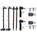 Set of 8 Front Lower Ball Joints for Chrysler Grand Voyager (2000)