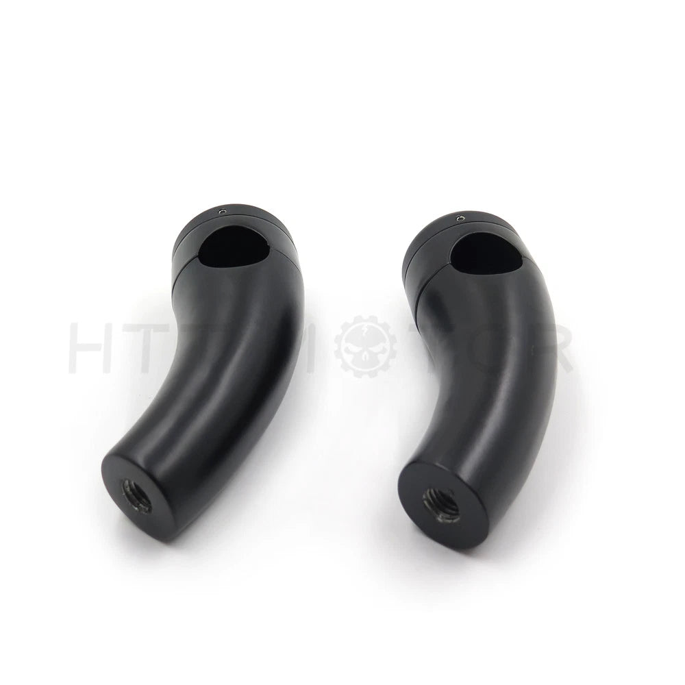 1" Handlebar Risers for Harley Dyna (Chopper) (Custom Black)