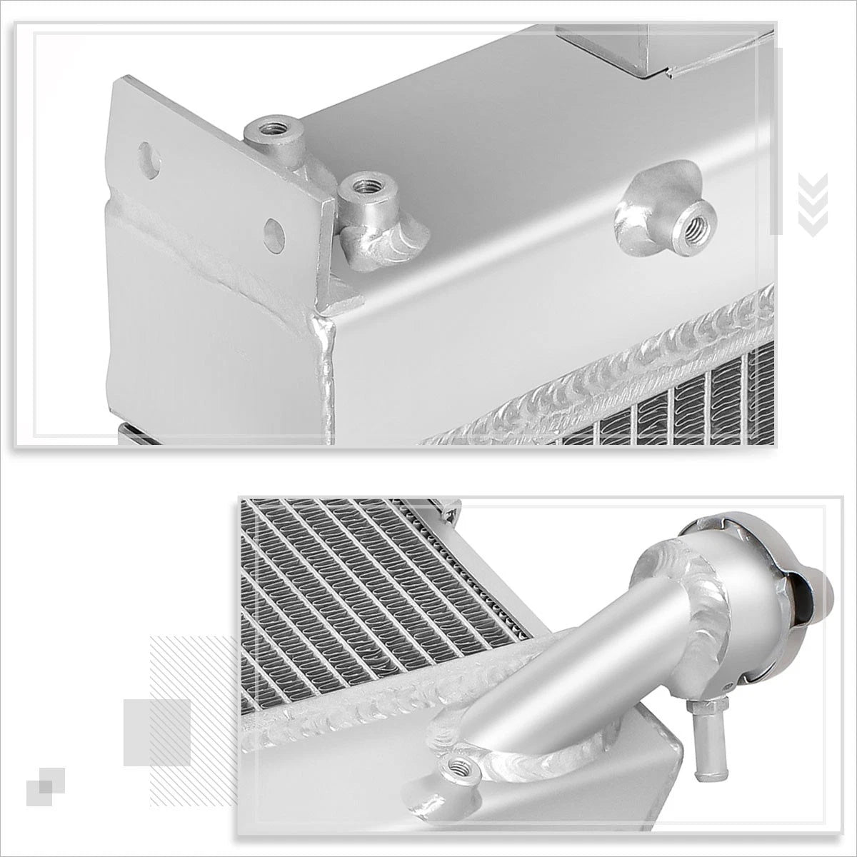 Aluminum Core Radiator for Honda Civic Si 2002–2005