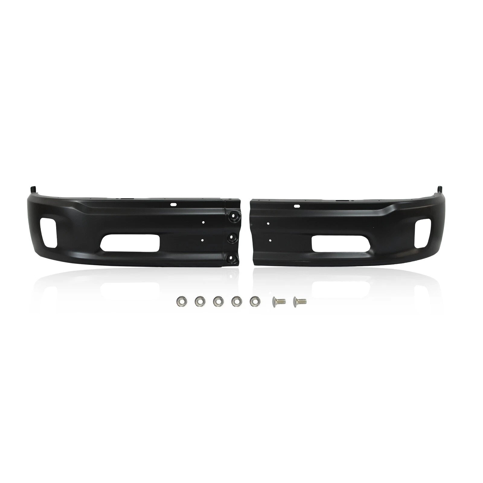 Front Bumper Face Bar for Dodge Ram 1500 (2013–2018) w/Fog Light Holes