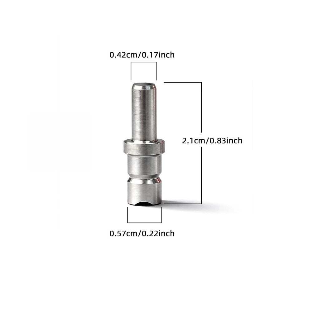 Milk Frothing Tube Connector Nozzle for Barista Tools (1.5cm)