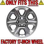 17 Inch Gloss Black Wheel Skins Replacement for Toyota 4Runner (2014–2021)